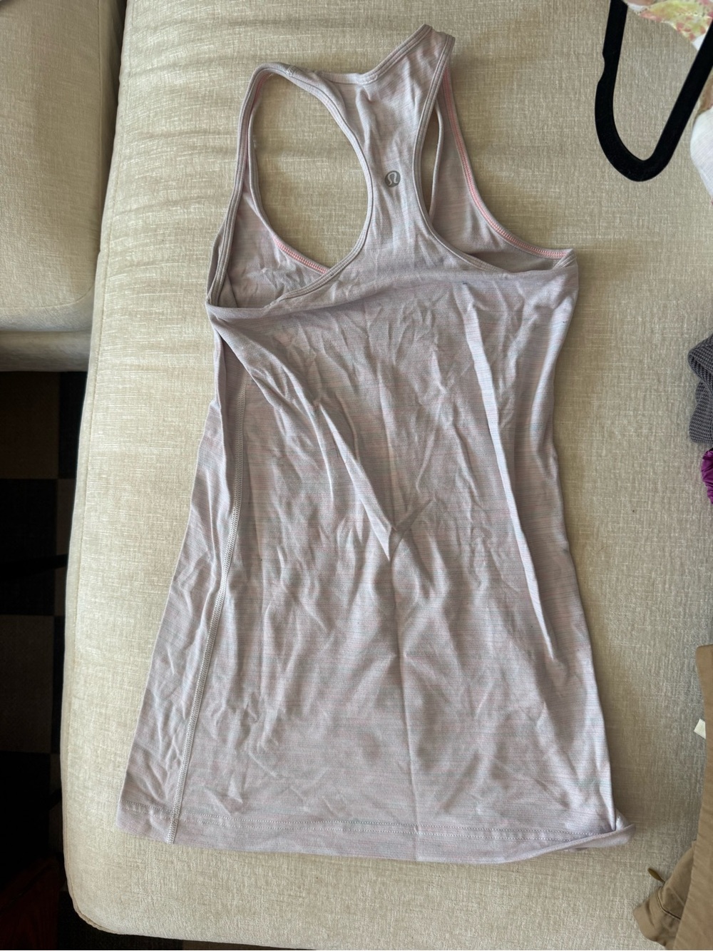 Lululemon Light Pink Tank Top - Picture 2 of 2